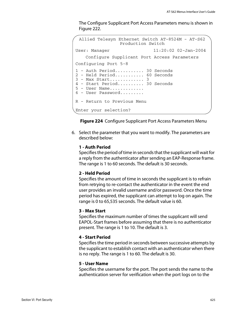 Allied Telesis AT-S62 User Manual | Page 625 / 760