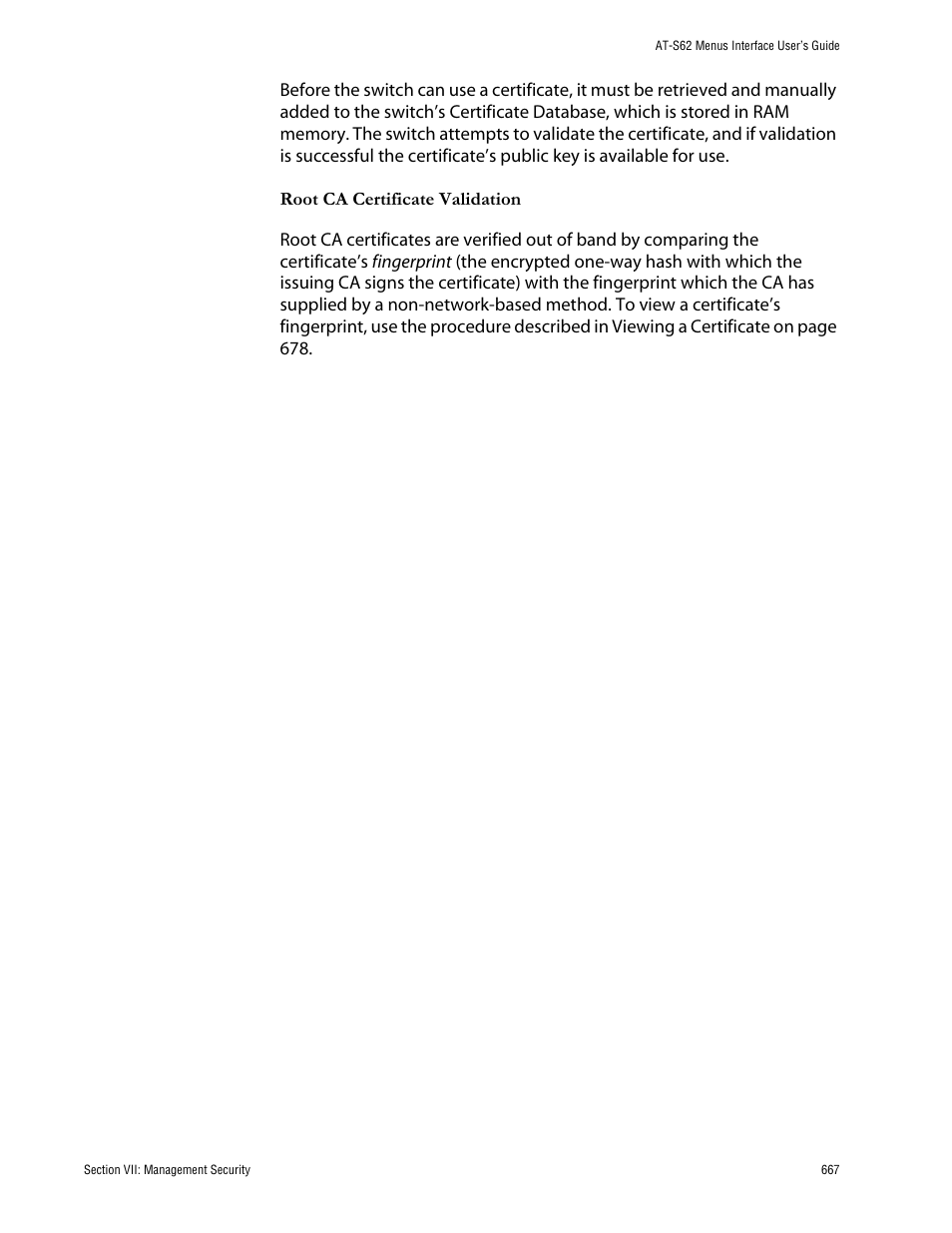Allied Telesis AT-S62 User Manual | Page 667 / 760
