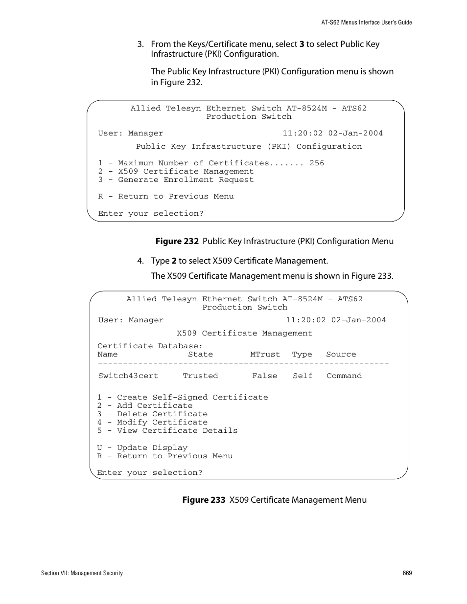 Allied Telesis AT-S62 User Manual | Page 669 / 760