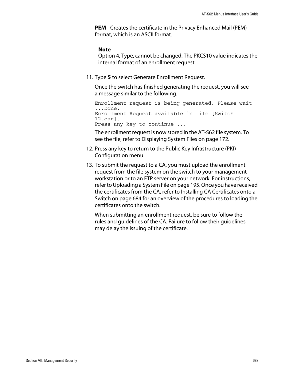 Allied Telesis AT-S62 User Manual | Page 683 / 760