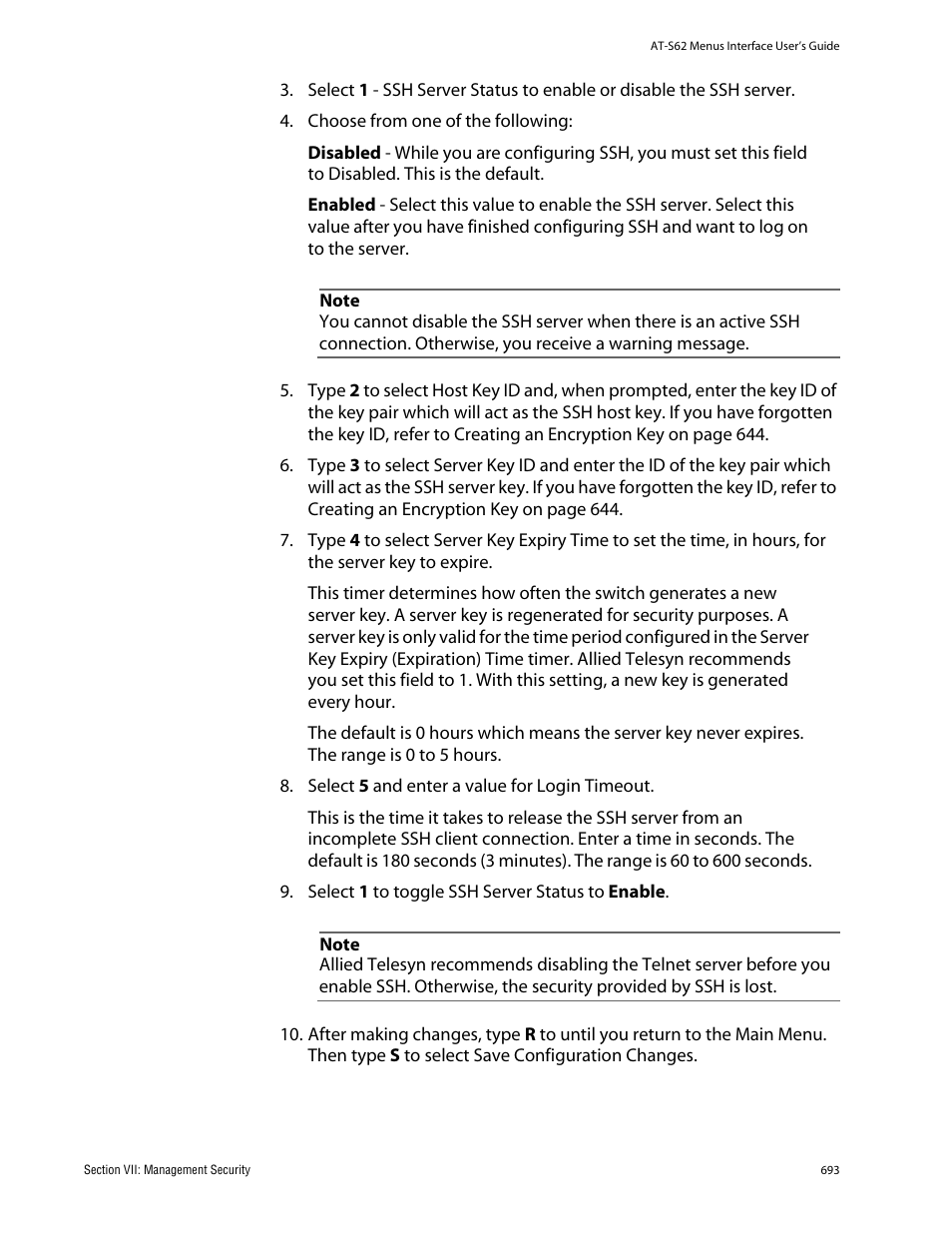 Allied Telesis AT-S62 User Manual | Page 693 / 760