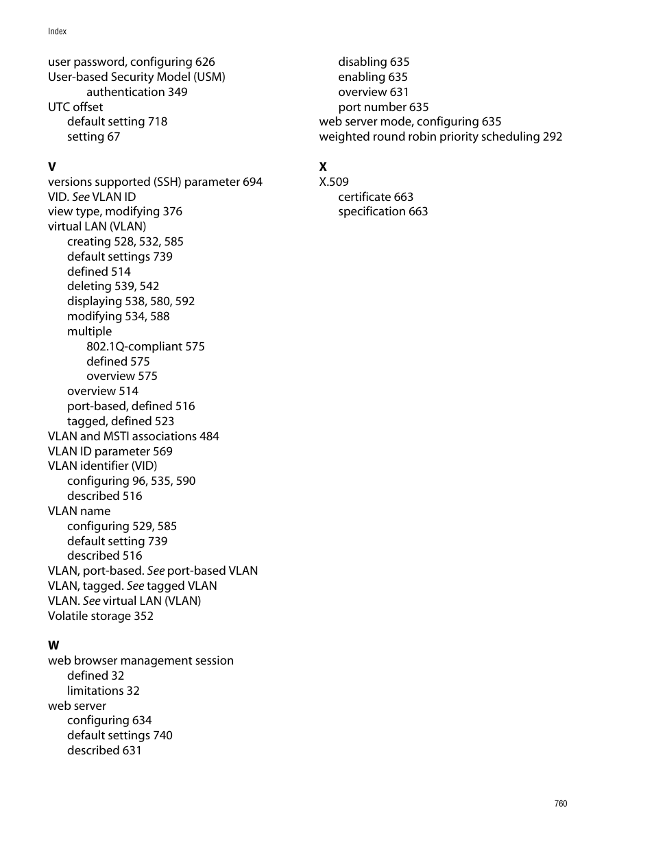 Allied Telesis AT-S62 User Manual | Page 760 / 760