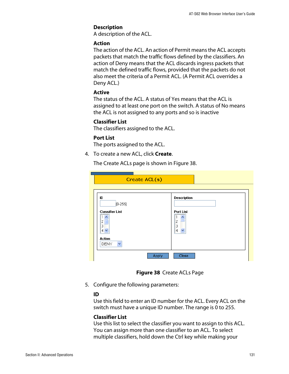 Allied Telesis AT-S62 User Manual | Page 131 / 335