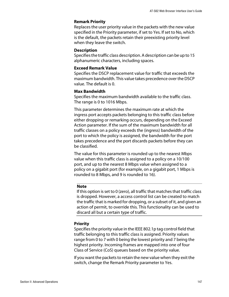 Allied Telesis AT-S62 User Manual | Page 147 / 335