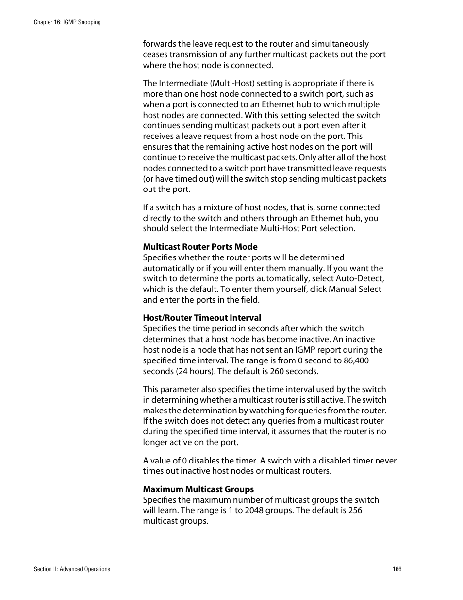 Allied Telesis AT-S62 User Manual | Page 166 / 335