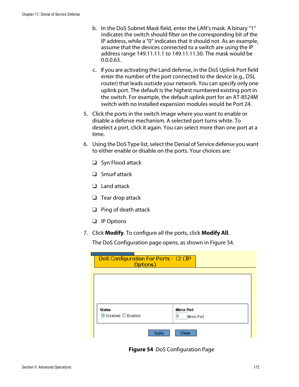 Allied Telesis AT-S62 User Manual | Page 172 / 335
