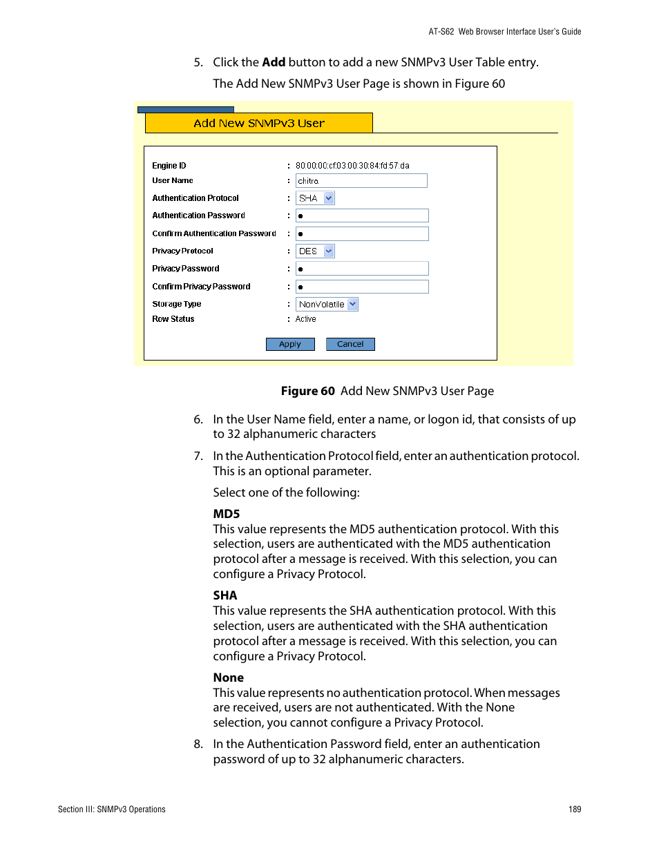 Allied Telesis AT-S62 User Manual | Page 189 / 335