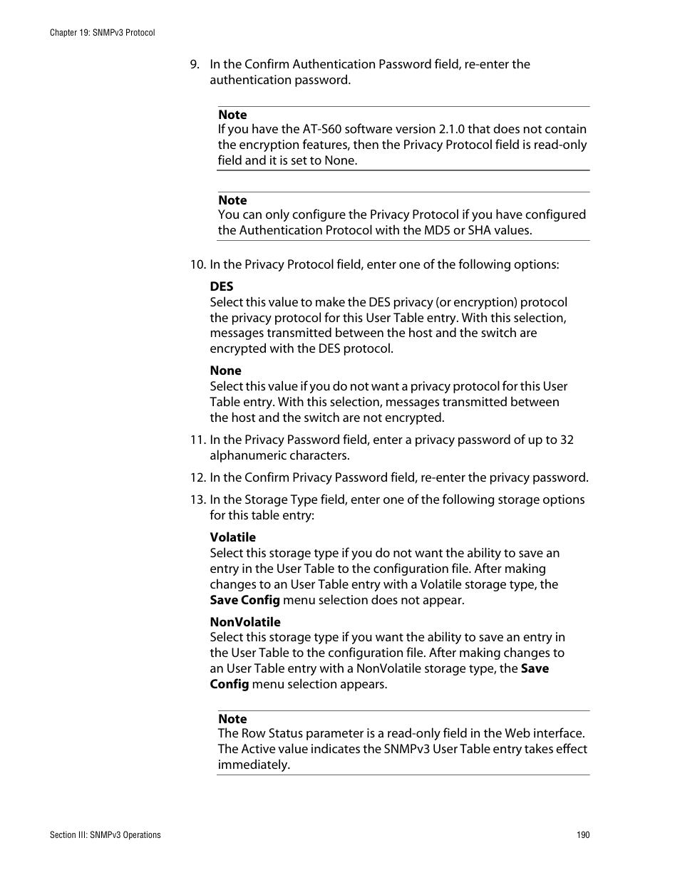 Allied Telesis AT-S62 User Manual | Page 190 / 335