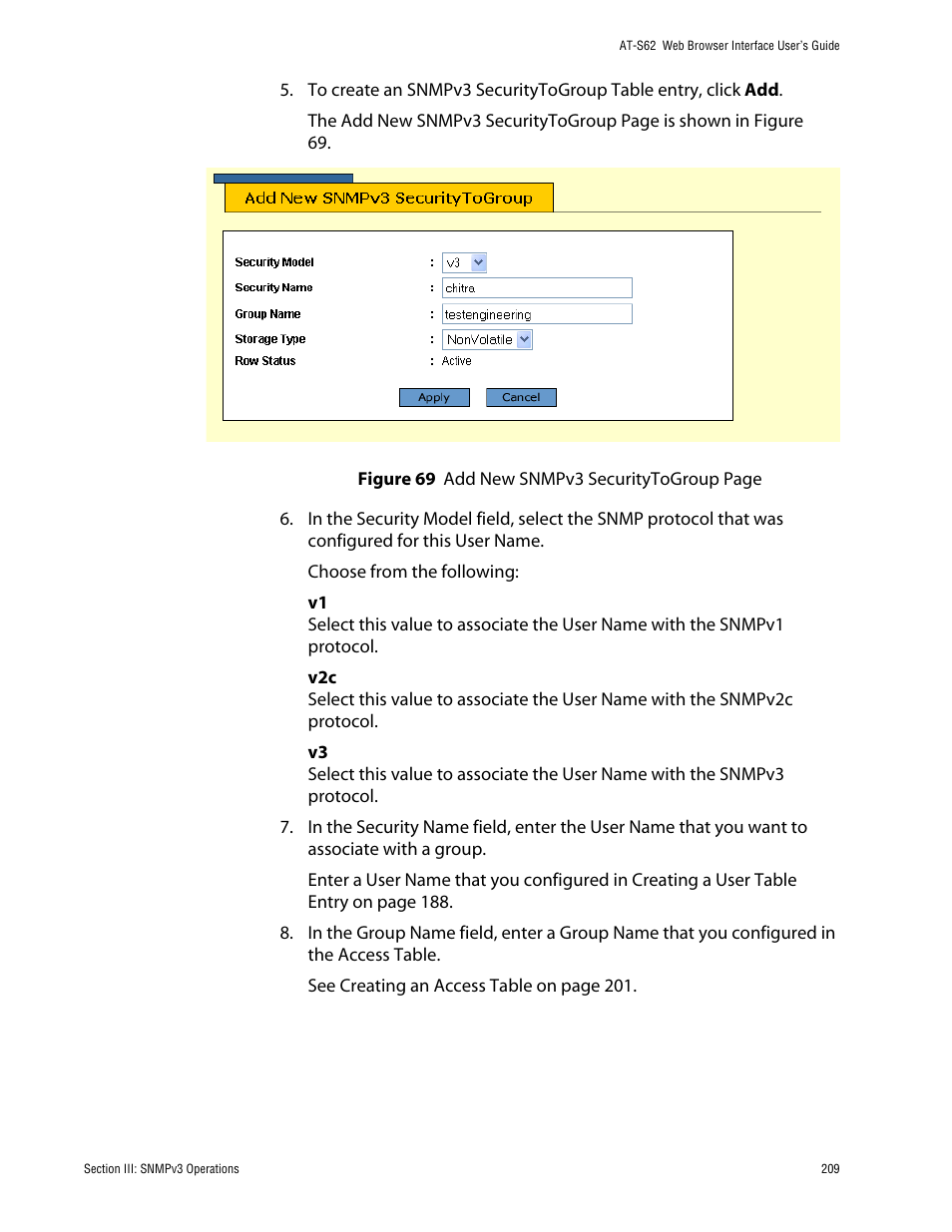 Allied Telesis AT-S62 User Manual | Page 209 / 335