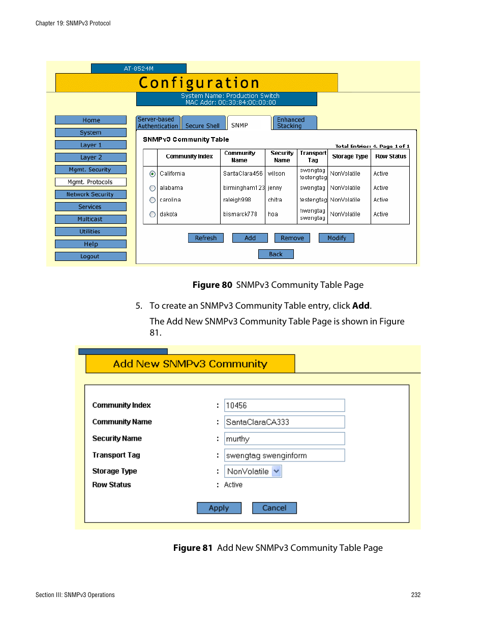 Ge is shown in figure 80 | Allied Telesis AT-S62 User Manual | Page 232 / 335