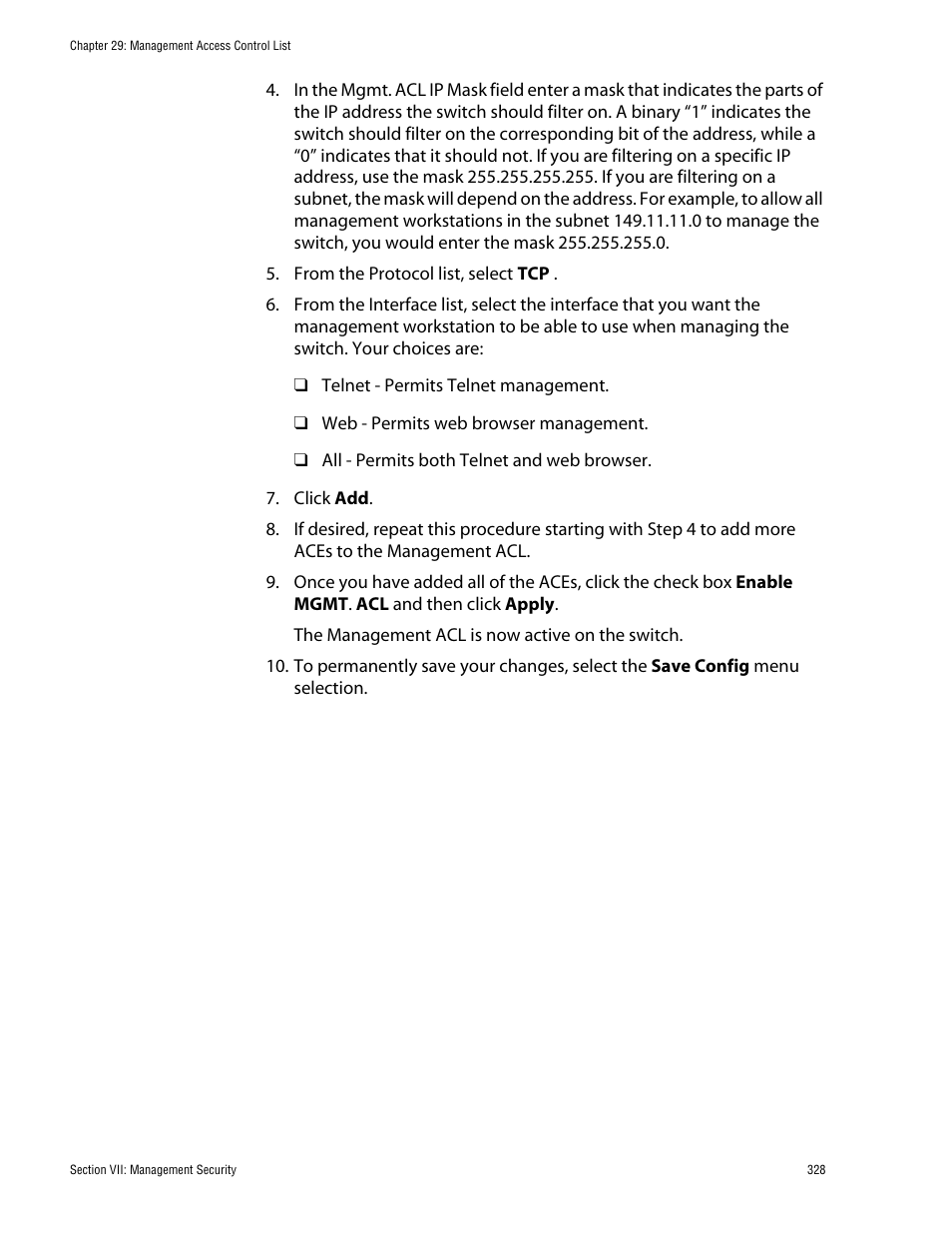 Allied Telesis AT-S62 User Manual | Page 328 / 335