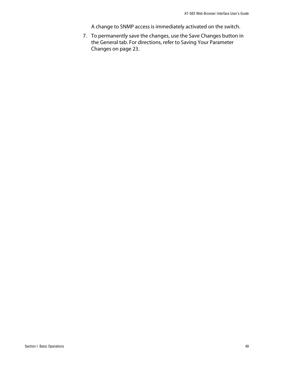 Allied Telesis AT-S62 User Manual | Page 49 / 335