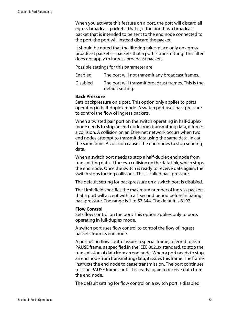 Allied Telesis AT-S62 User Manual | Page 62 / 335