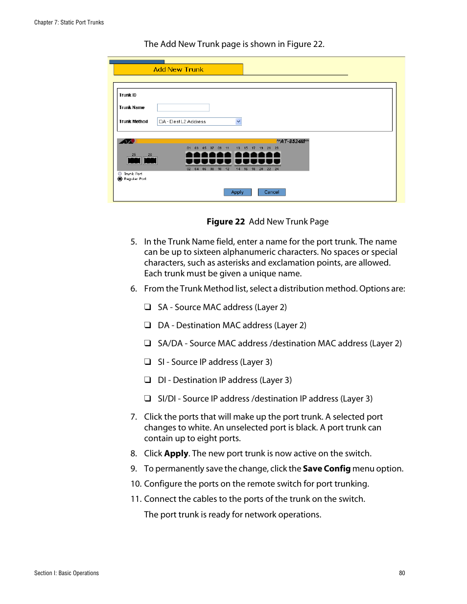 Allied Telesis AT-S62 User Manual | Page 80 / 335