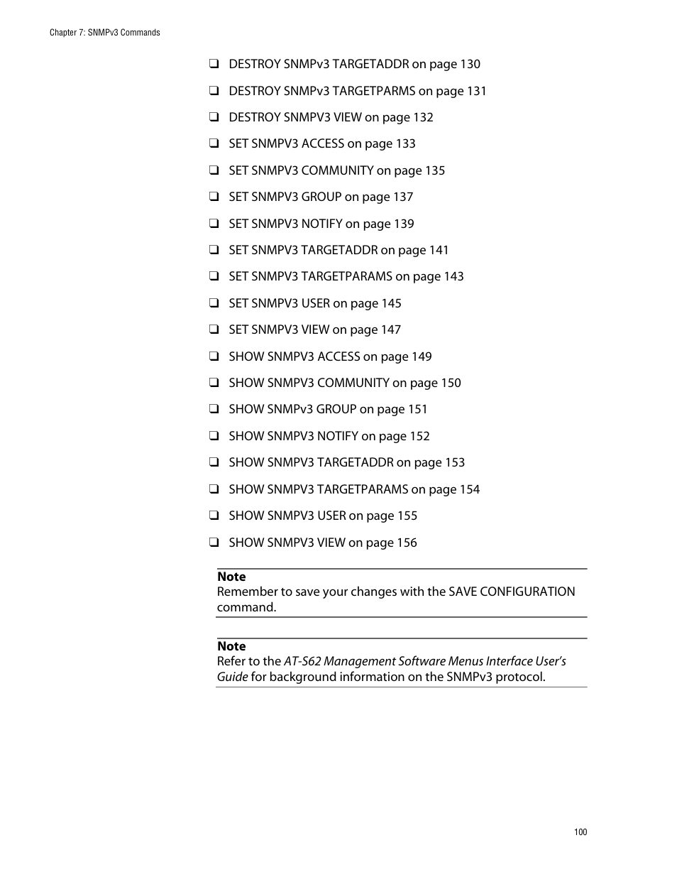 Allied Telesis AT-S62 User Manual | Page 100 / 573