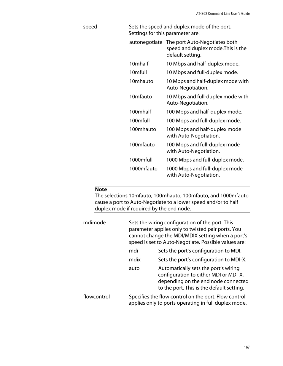 Allied Telesis AT-S62 User Manual | Page 167 / 573