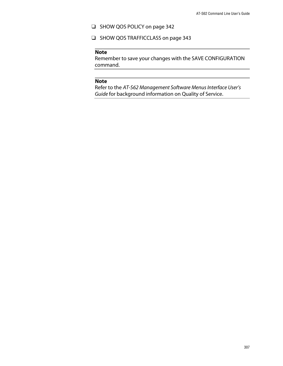Allied Telesis AT-S62 User Manual | Page 307 / 573