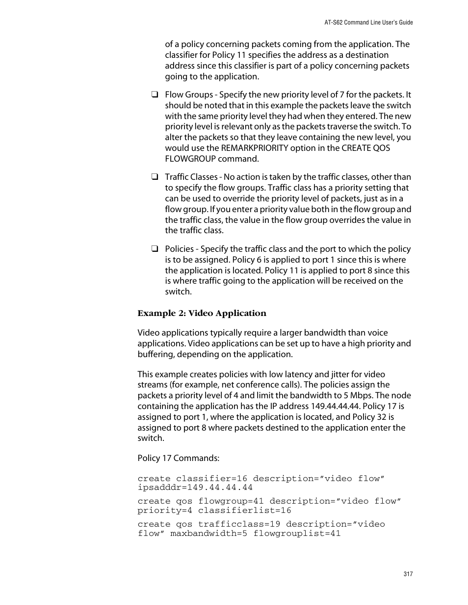 Allied Telesis AT-S62 User Manual | Page 317 / 573