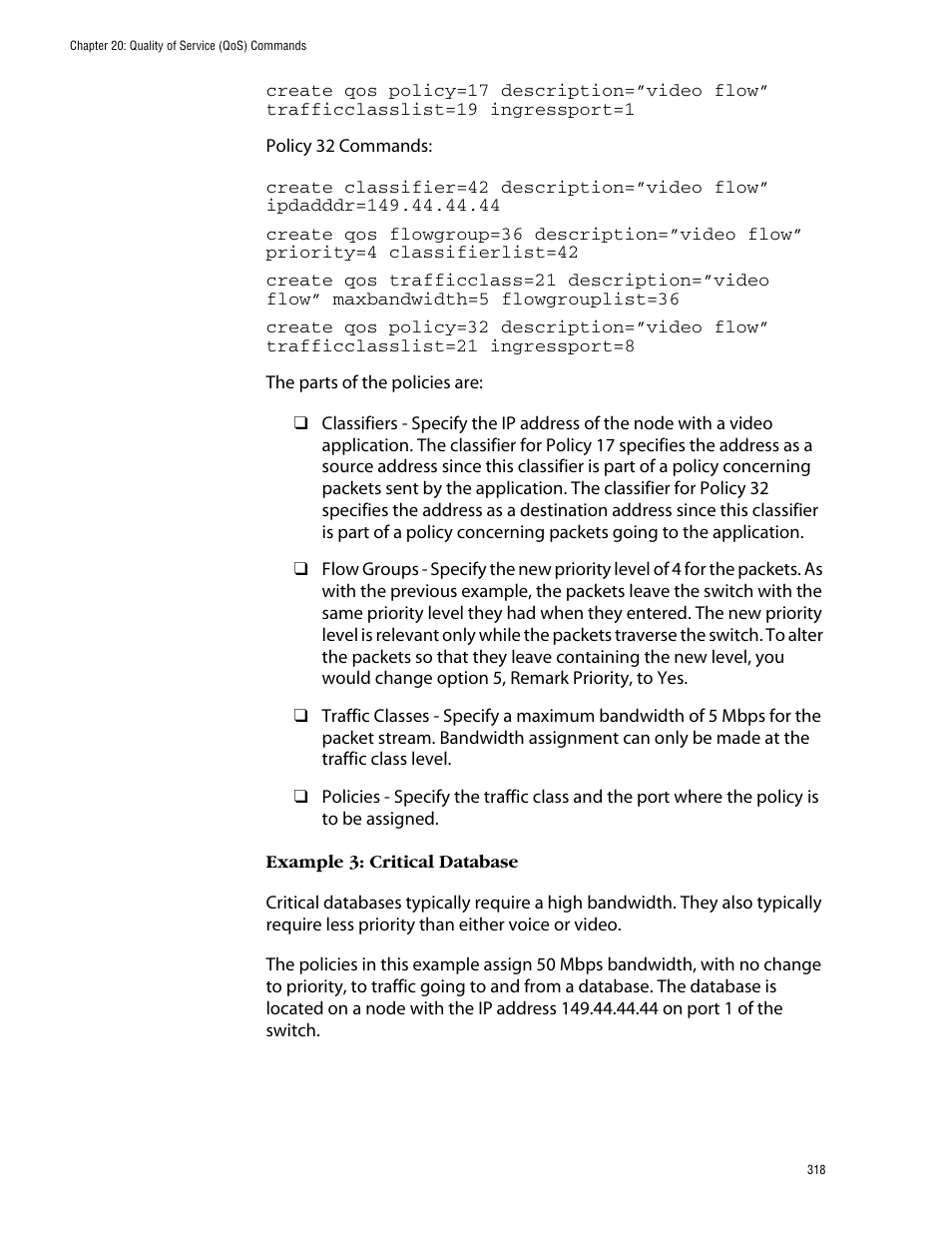 Allied Telesis AT-S62 User Manual | Page 318 / 573