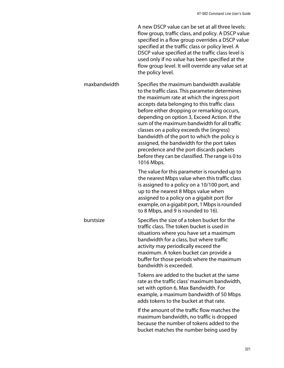 Allied Telesis AT-S62 User Manual | Page 321 / 573