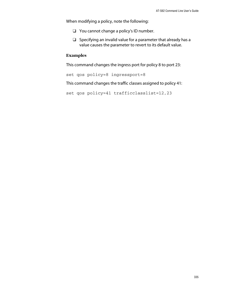 Allied Telesis AT-S62 User Manual | Page 335 / 573