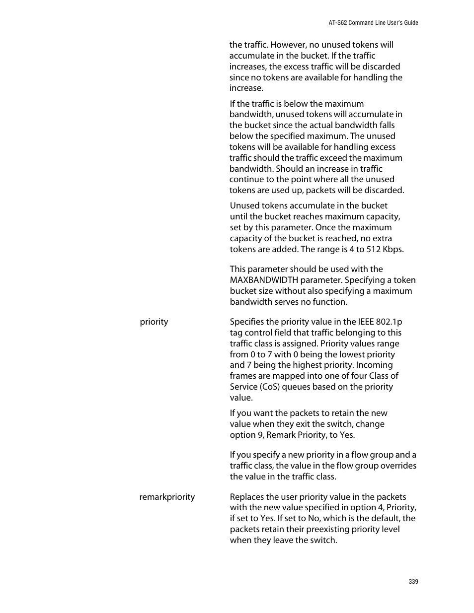 Allied Telesis AT-S62 User Manual | Page 339 / 573