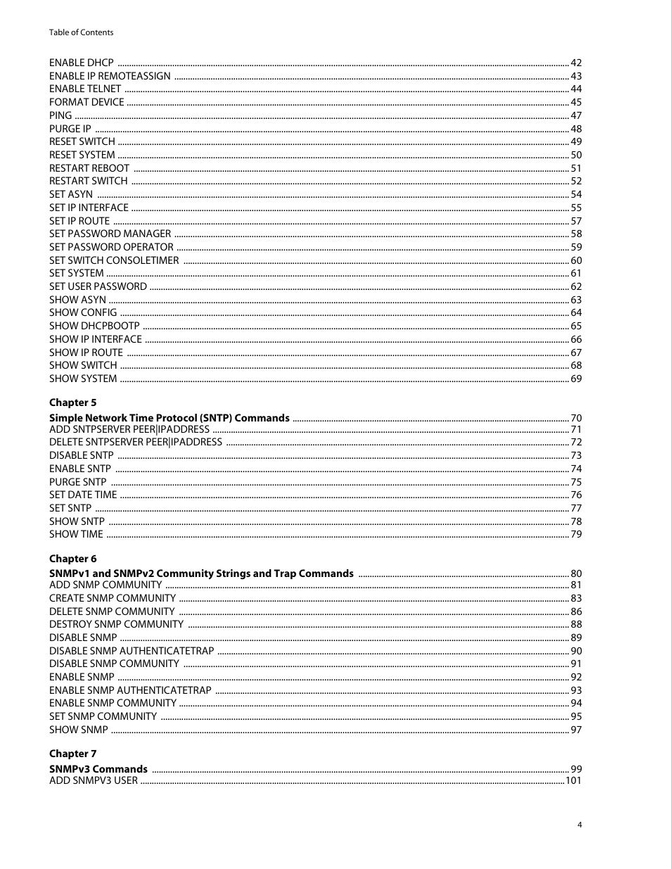 Allied Telesis AT-S62 User Manual | Page 4 / 573