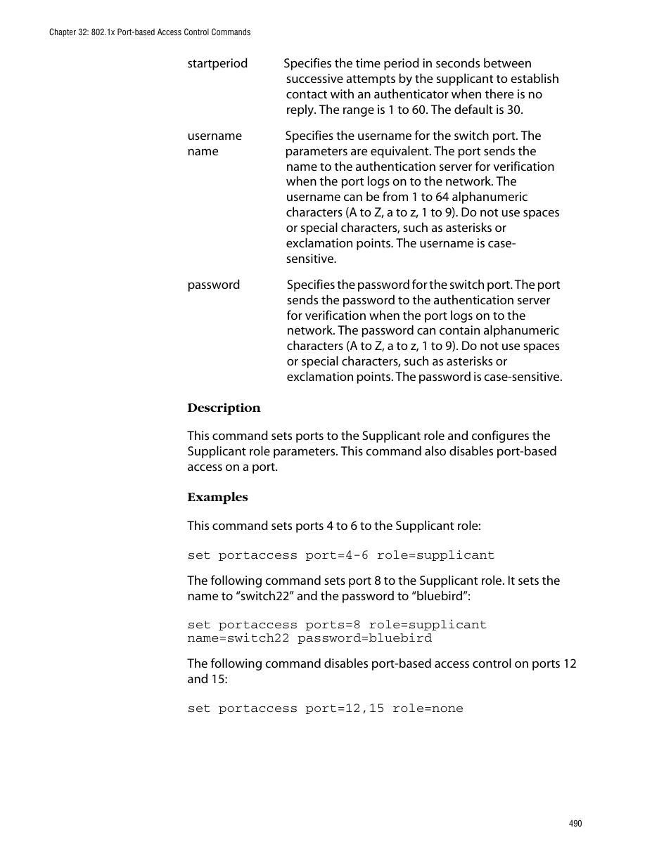 Allied Telesis AT-S62 User Manual | Page 490 / 573