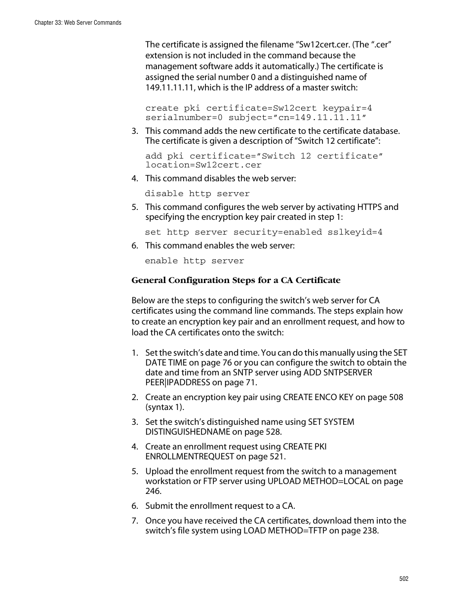 Allied Telesis AT-S62 User Manual | Page 502 / 573