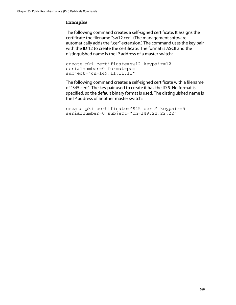 Allied Telesis AT-S62 User Manual | Page 520 / 573
