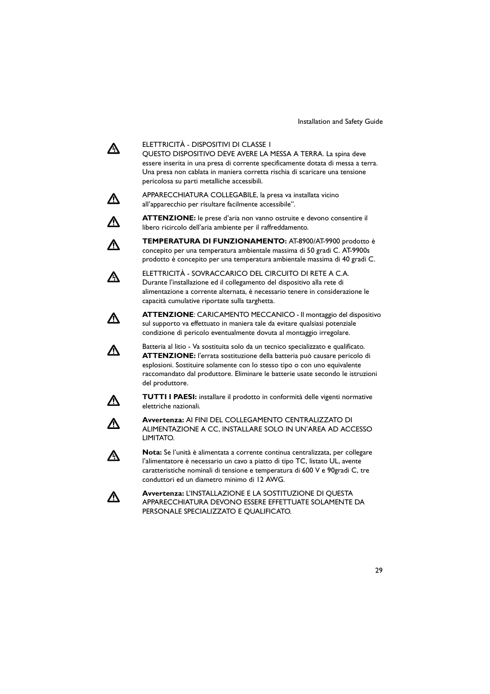 Allied Telesis AT-9900s Switches User Manual | Page 29 / 38