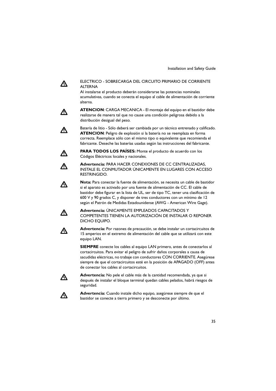 Allied Telesis AT-9900s Switches User Manual | Page 35 / 38