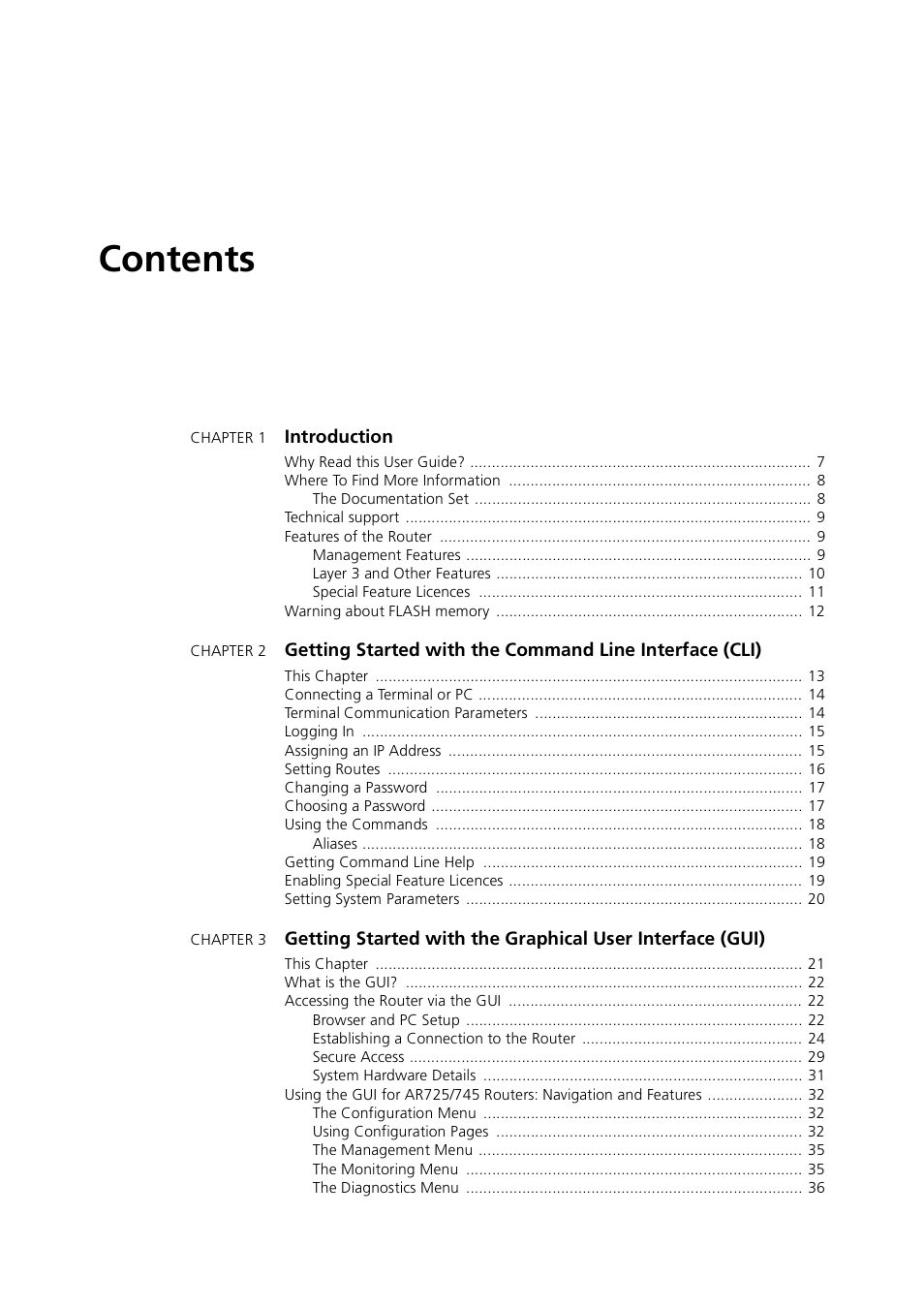 Allied Telesis AR700 SERIES Software Release 2.7.1 User Manual | Page 3 / 118