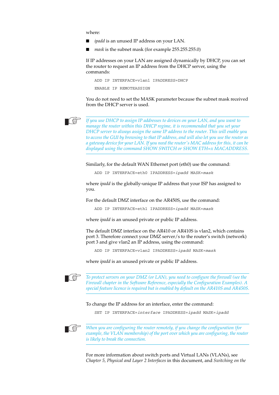 Allied Telesis AR400 SERIES Software Release 2.7.1 User Manual | Page 16 / 134