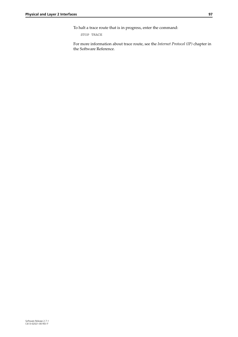 Allied Telesis AR400 SERIES Software Release 2.7.1 User Manual | Page 97 / 134