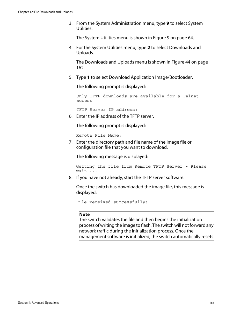 Allied Telesis AT-S62 User Manual | Page 166 / 862