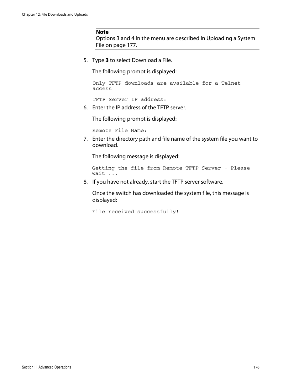 Allied Telesis AT-S62 User Manual | Page 176 / 862