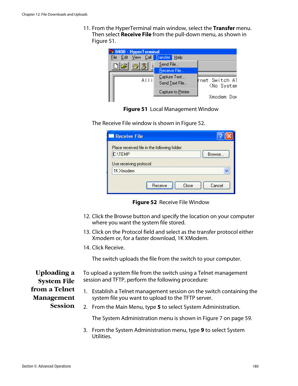 Allied Telesis AT-S62 User Manual | Page 180 / 862