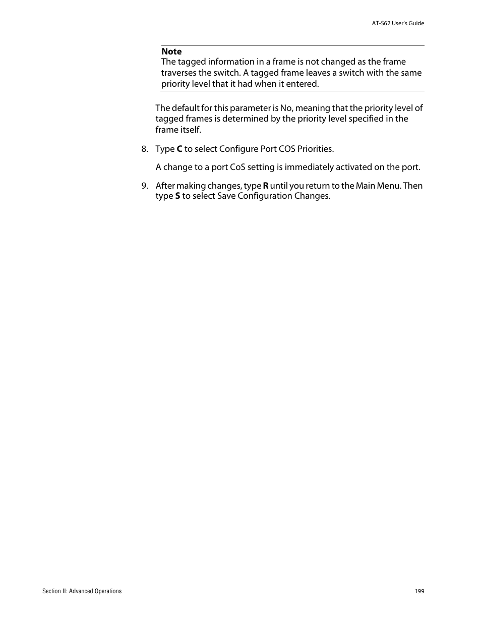 Allied Telesis AT-S62 User Manual | Page 199 / 862