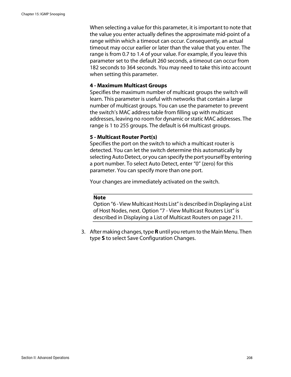 Allied Telesis AT-S62 User Manual | Page 208 / 862