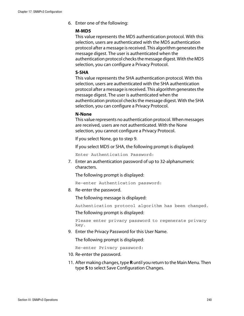 Allied Telesis AT-S62 User Manual | Page 240 / 862