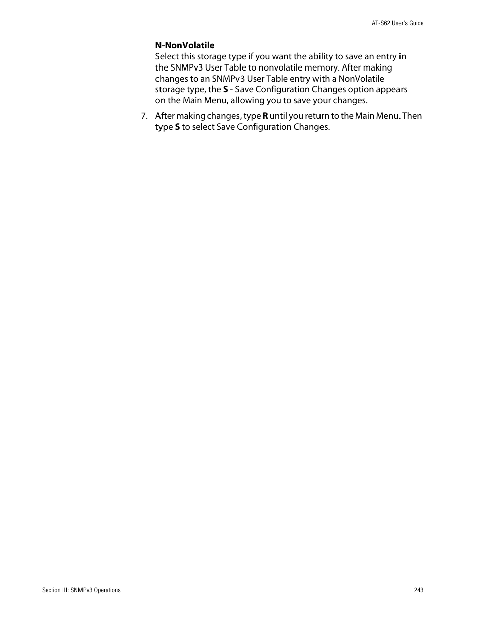 Allied Telesis AT-S62 User Manual | Page 243 / 862
