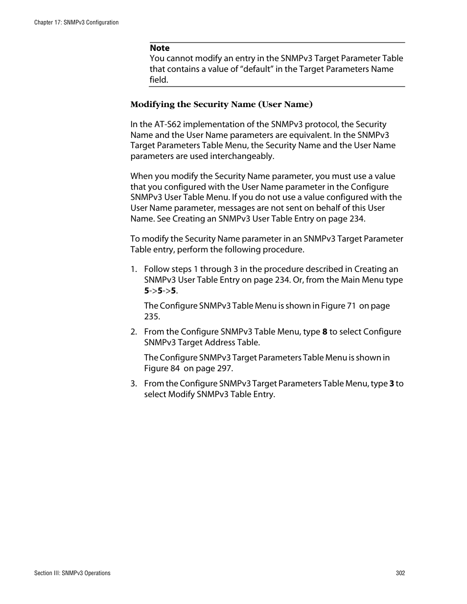 Allied Telesis AT-S62 User Manual | Page 302 / 862