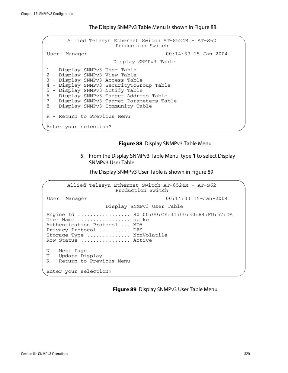 Allied Telesis AT-S62 User Manual | Page 320 / 862