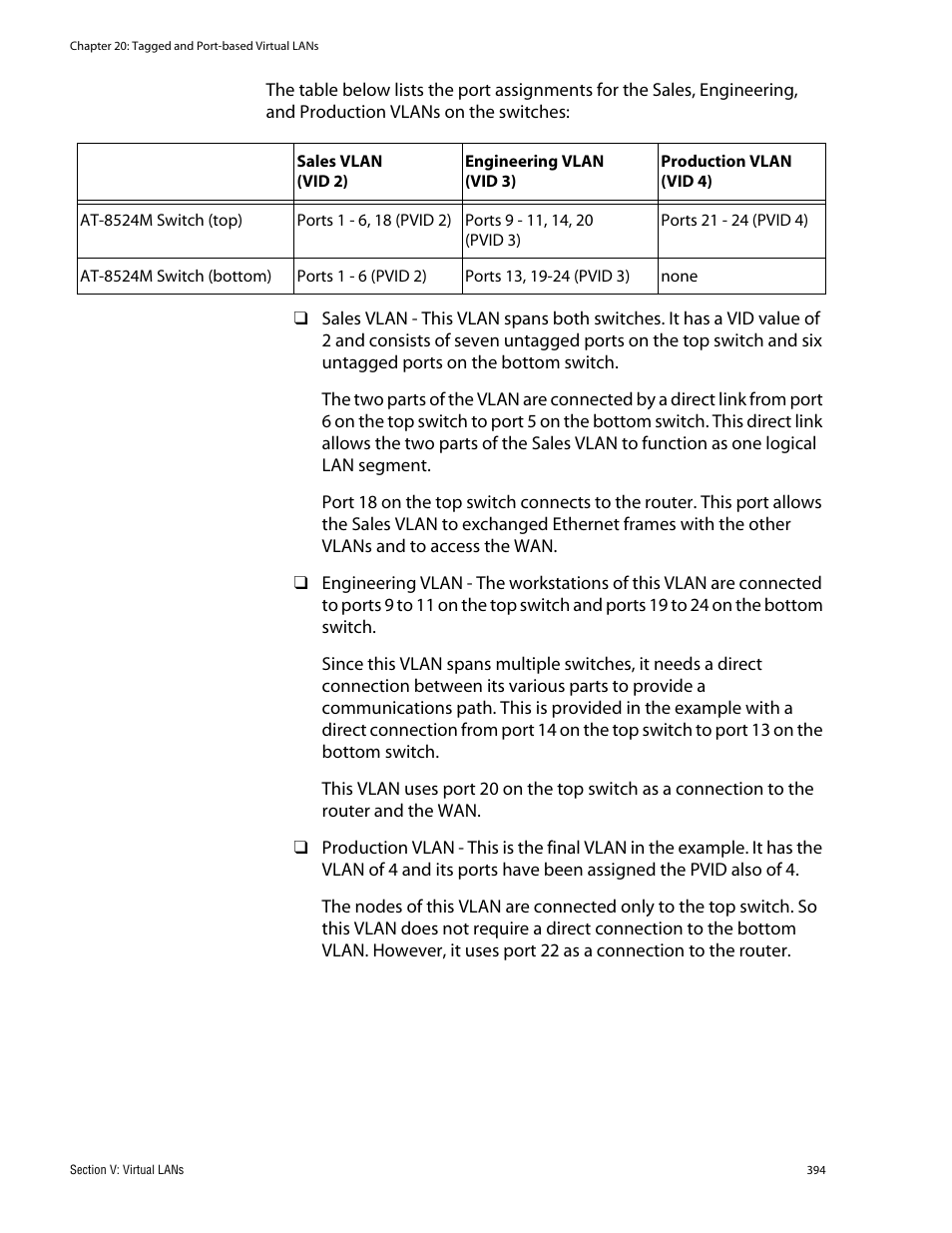 Allied Telesis AT-S62 User Manual | Page 394 / 862
