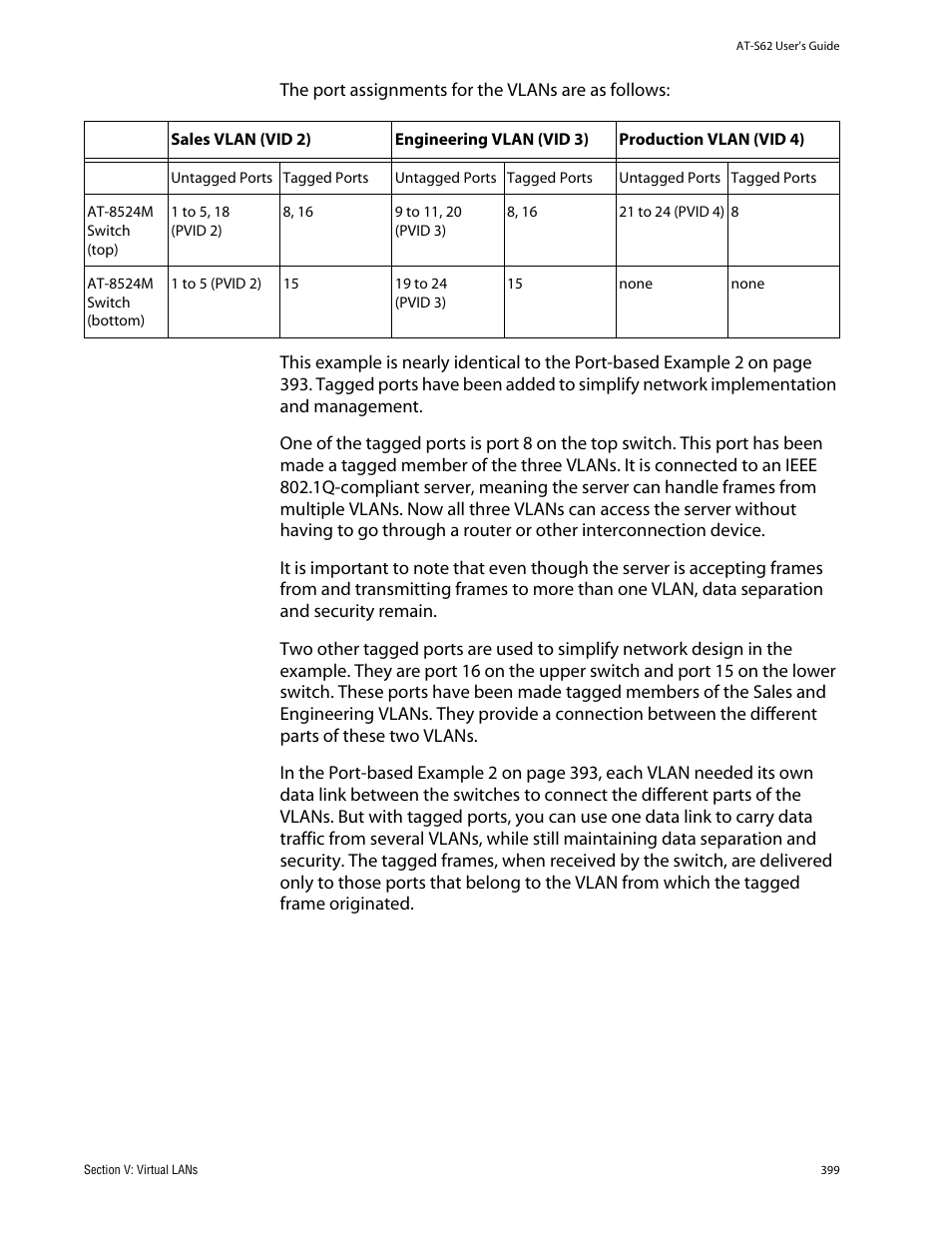 Allied Telesis AT-S62 User Manual | Page 399 / 862
