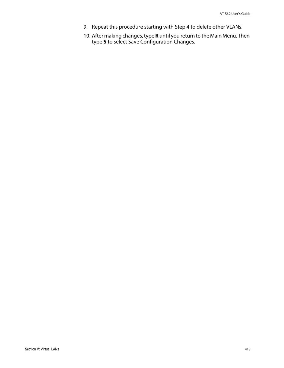 Allied Telesis AT-S62 User Manual | Page 413 / 862