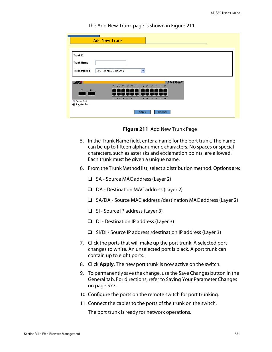 Allied Telesis AT-S62 User Manual | Page 631 / 862