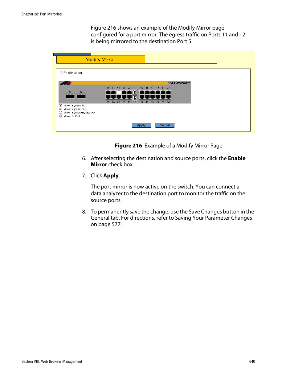 Allied Telesis AT-S62 User Manual | Page 640 / 862