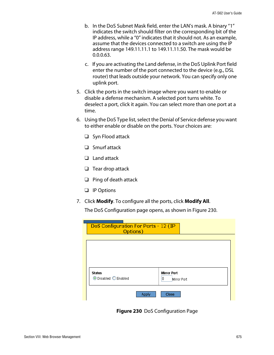 Allied Telesis AT-S62 User Manual | Page 675 / 862